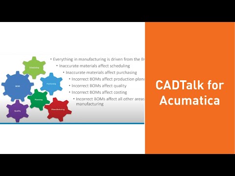 CADTalk for Acumatica