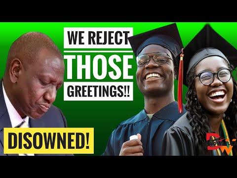 MULTIMEDIA STUDENTS BOO PRESIDENT RUTO & REJECT HIS SALUTATIONS DURING GRADUATION!