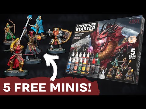 GameMaster Adventure Starter Paint Set | What's in the Box?