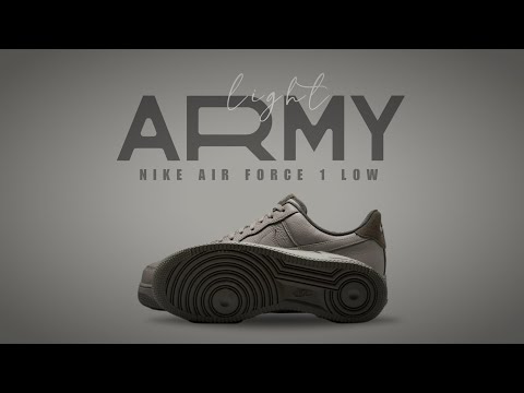 LIGHT ARMY 2025 Nike Air Force 1 Low DETAILED LOOK + PRICE