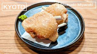 【Japanese food】$93 First-class Japanese restaurant "Shokudo Miyazaki" difficult to reserve.【Kyoto】