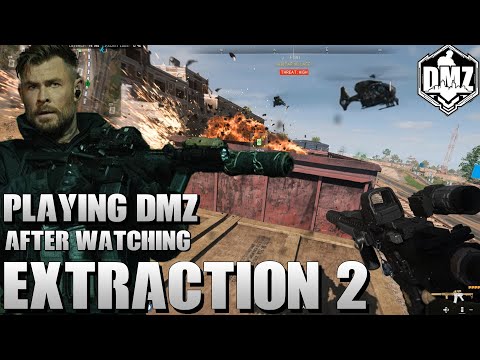 Playing DMZ after watching EXTRACTION 2 #callofdutydmz #codmw2 #warzone2