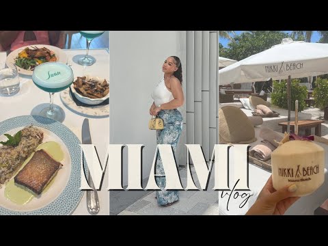 72 HRS IN MIAMI | nikki beach, trying “it girl” restaurants, luxury shopping, etccc!