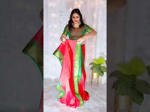 Silk saree pleats making tricks guide for Beginners | Sarre hacks | saree tricks/ silk saree draping