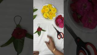 ❤️🙏🏻VaraLakshmi Pooja Decoration Ideas || Mango leaf thoran Decoration ideas #shorts #trending