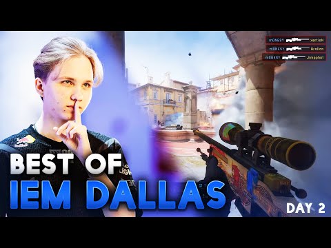 m0NESY's CRAZY 1v3 Clutch at IEM Dallas 2024! (Day 2)