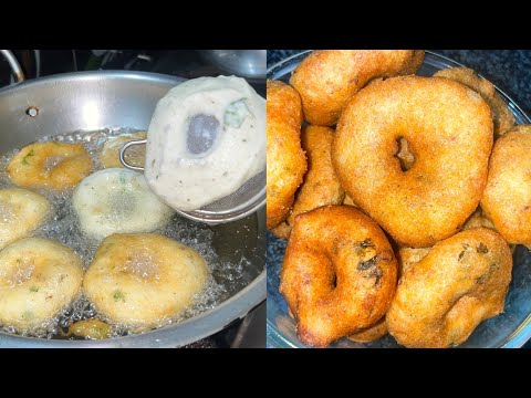 Minapappu Garelu recipe || How to make Navaratri Day7 Minapappu Vadalu in telugu #navaratri #vada