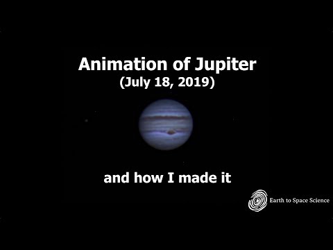 Animation of Jupiter and How to Make It