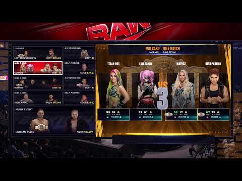 WWE 2k24 MyGM Mode S5 Part 2 Me vs. Harper vs The Chat: Road to Backlash and Backlash