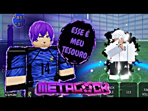 RECRIAMOS O DUO DO NAGI SEISHIRO E REO MIKAGE NO MELHOR JOGO DE BLUE LOCK ROBLOX META LOCK