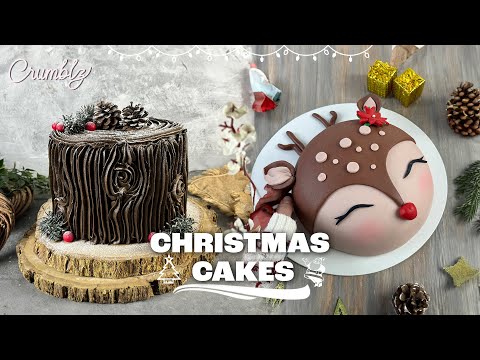 Great and creative Christmas cake decoration | Christmas Cake Compilation