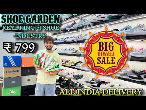 Shoe Garden Biggest Diwali Sale 🇮🇳|| Top Quality Shoes in Delhi || Cheapest Shoe Market in Delhi 😱