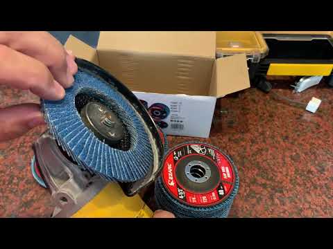 See in Action! Flap Discs by EZARC