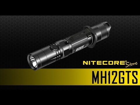 (Discontinued) NITECORE MH12GTS 1800 Lumen USB Rechargeable Flashlight - MH12GT Upgrade