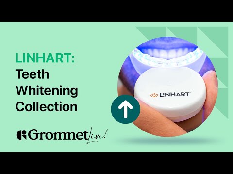 Achieve a Brighter Smile with Linhart Teeth Whitening Collection | Grommet Live