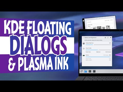 I Made KDE Plasma Floating Dialogs!!