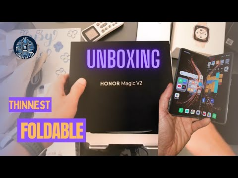 HONOR Magic V2 - Retail Unboxing and Set Up - I think I am in LOVE ❤️