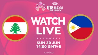 FINAL: Lebanon v Philippines | Full Basketball Game | FIBA U18 Women's Asia Cup 2024 | Divison B