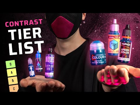 ALL "one coat" Contrast paints 2024 RANKED & REVIEWED! Speedpaint, Xpress Color, Dipping Inks & more