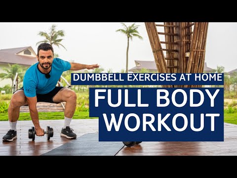 Dumbbell Exercises at Home: Comprehensive Full-Body Workout