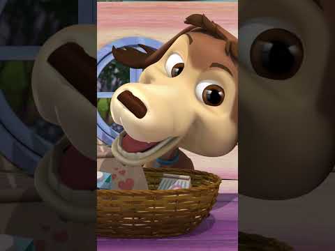 MI PERRO CHOCOLO 🐾 | PASTEL DE BANANA | CANCIONES INFANTILES #shorts