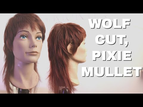 WOLF CUT MULLET HAIR TUTORIAL