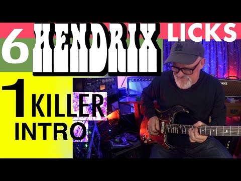 6 Hendrix Licks | I Killer Intro | Power To Love | Guitar Lesson | Tim Pierce | Lean To Play