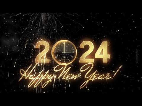 Glamorous Happy New Year 2024 Epic Countdown Clock | New Year Countdown 2024  (1)