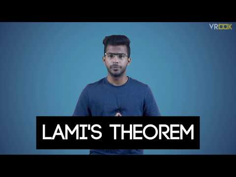 LamisTheorem | Elements of Civil Engineering | Vrook