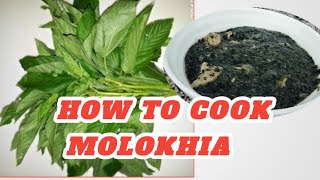 ARABIAN MOLOKHIA || SIMPLE RECIPE ( SALUYOT) BY GHENZ