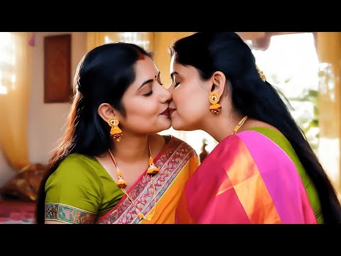 Indian Mature Pregnant Women Kissing🤤 | Lesbian Love Video