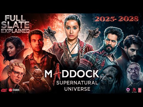 MADDock Upcoming Movies | Thama, Stree3, Bhediya 2 & More | Horror Comedy Universe