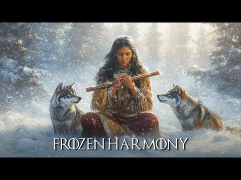 Frozen Harmony - Echoes of the Spirit - Native American Flute Music for Meditation, Healing