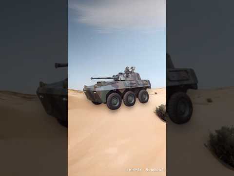 Pindad Badak (yang asli yang ada badaknya) and M1 Abrams #tank #animation #ai #hailuo #dreamina #戦車