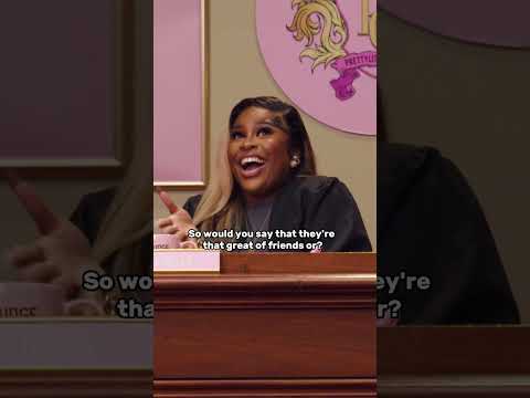 Can she have SOMETHING" 🤣  This ep was WILD 👀💗  #ThePinkCourtroom