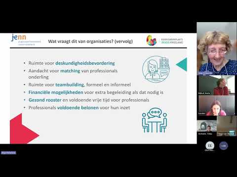 Goede zorg en ondersteuning van professionals in kleinschaligheid