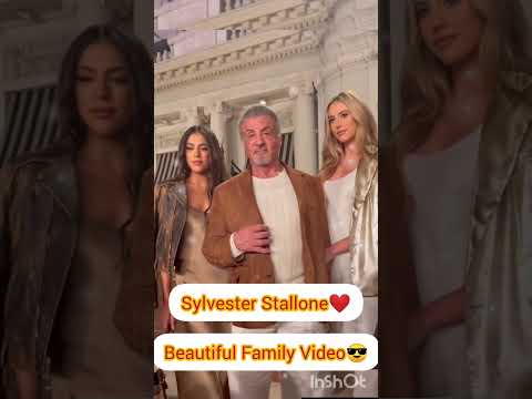 Sylvester Stallone #beautiful #family #video #shortsviral #fypviral #ytshorts #star😍🌟