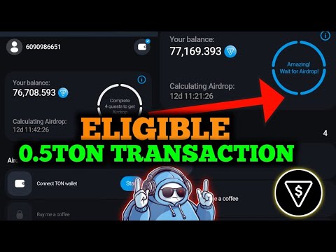 Ton Station Listing Confirmed! | Ton station Airdrop Checklist | Ton station 0.5 Ton transaction