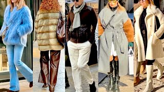 COLD NOVEMBER 2024 ❄️ITALIAN STREET STYLE 🇮🇹VERONA SHOPPING WALK WINTER FASHION #vanityfair