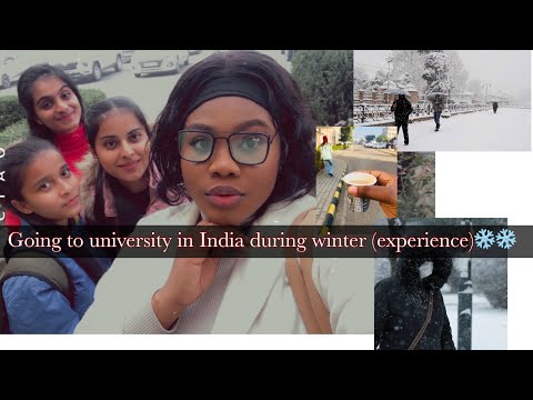 Vlogmas day 20 , going to college in India during winter (experience) freezing 🥶