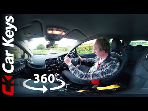 Renault Clio 220 Trophy 360 Degree Passenger Ride - Car Keys