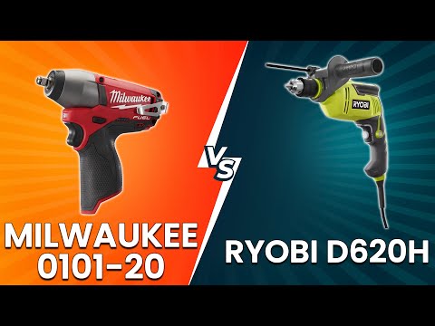 Milwaukee 0101-20 vs Ryobi D620H - Which One Should You Buy? (Drill Comparison!)