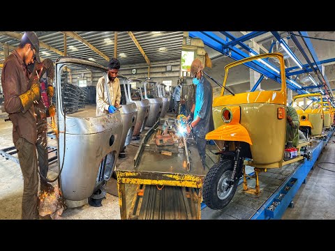 The Amazing Process Of Tricycle Manufacturing in Mass Production || Complete production