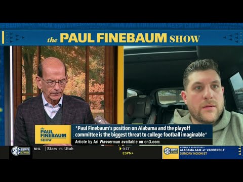 Alabama and playoff committee is biggest threat to College Football imaginable | Paul Finebaum Show