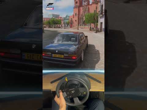 Forza Horizon 5 -  BMW M5 1988 | Steering Wheel Gameplay