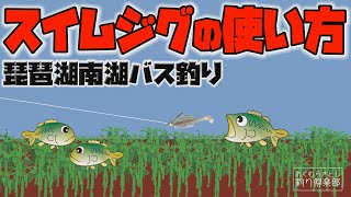 スイムジグの使い方＠琵琶湖南湖【おくむらさとし釣り倶楽部】