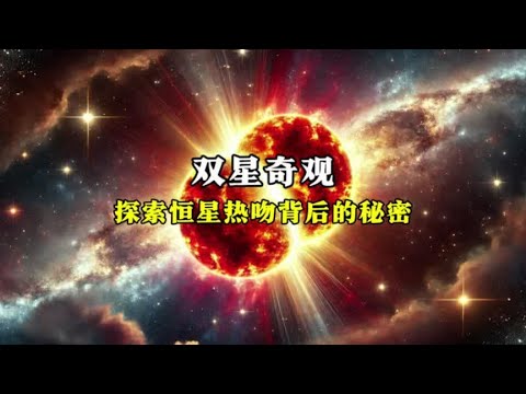 科学家发现双星系统中的恒星“热吻”现象