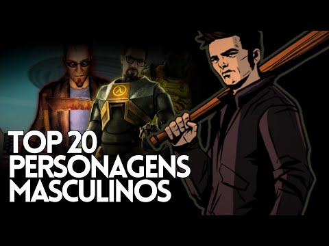 Top 20 Personagens Masculinos dos Games