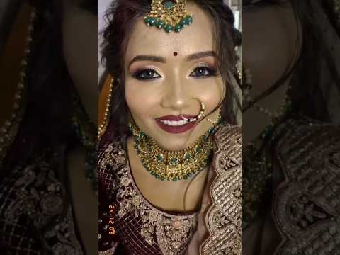 #viralbride #bridalmakeup #viralvideo #shorts #bridalmakeup #makeuptutorial #bridal #viralvideo