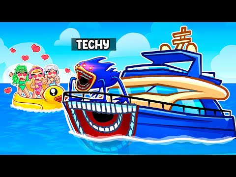 I Spent $100,000 On The NEW SHIN SONIC BOAT With MY CRAZY FAN GIRLS...